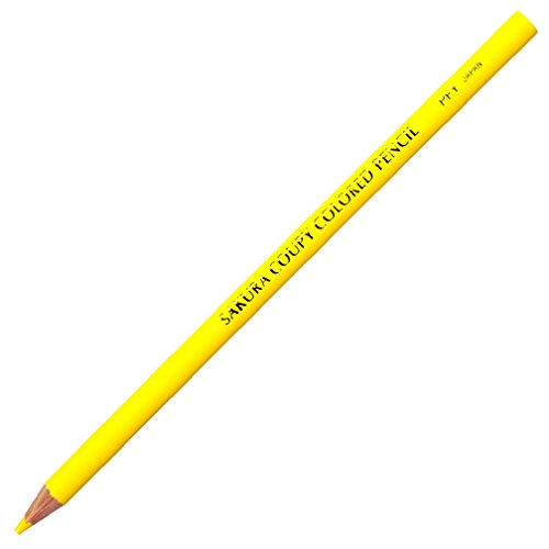 Crayon de couleur Sakura Crepas Coupy PFY Rose #3 Jaune