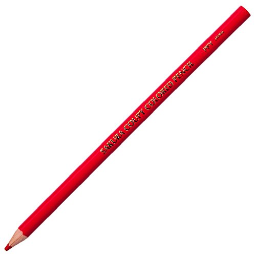 Crayon de couleur Sakura Crepas Coupy PFY Rose #19 Rouge