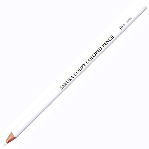 Crayon de couleur Sakura Crepas Coupy PFY Rose #50 Blanc