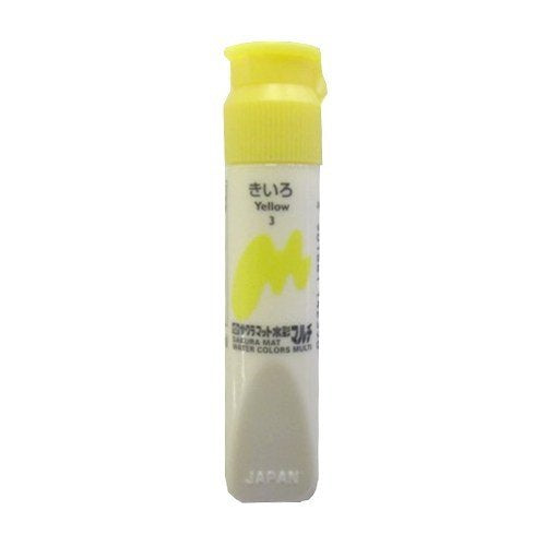 Sakura Crepas Aquarelle Mat Multi Jaune MWMP#3