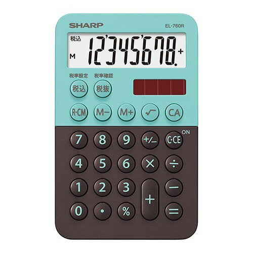 Scherpe kleurontwerpcalculator EL-760R-GX