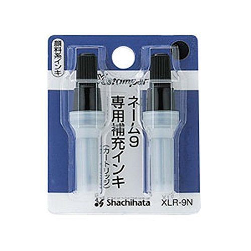 Shachihata Nombre 9 Recambio de Tinta Negro XLR-9N