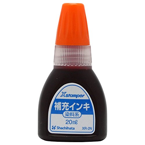 Shachihata X Stamper Dye Ink XR-2N-OR 20ml Vermilion