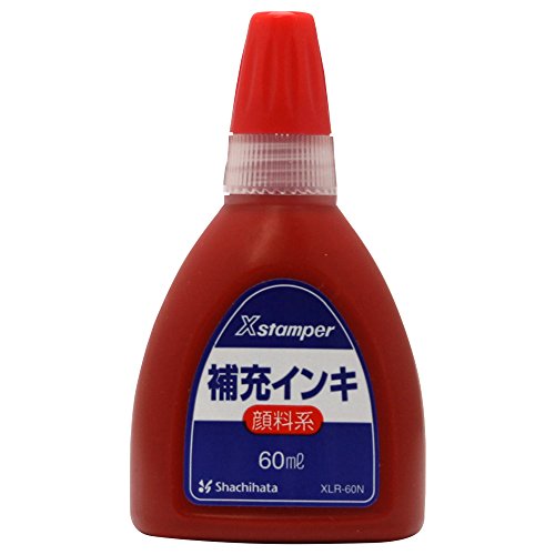 Shachihata X Stamper Pigment Ink 60ml Red