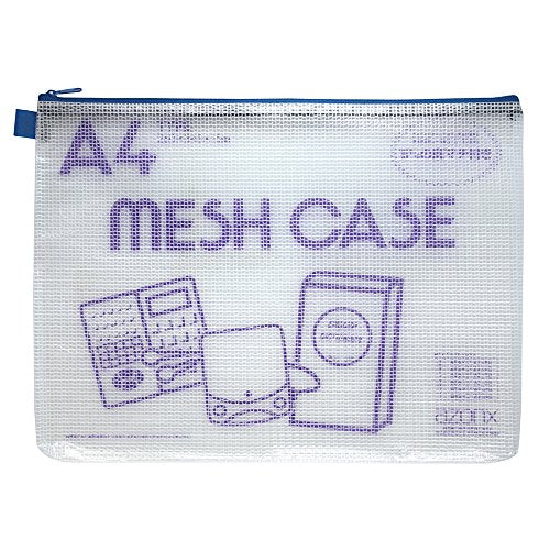 Sekisei Azone Mesh Case A4 Type Blue AZ-75