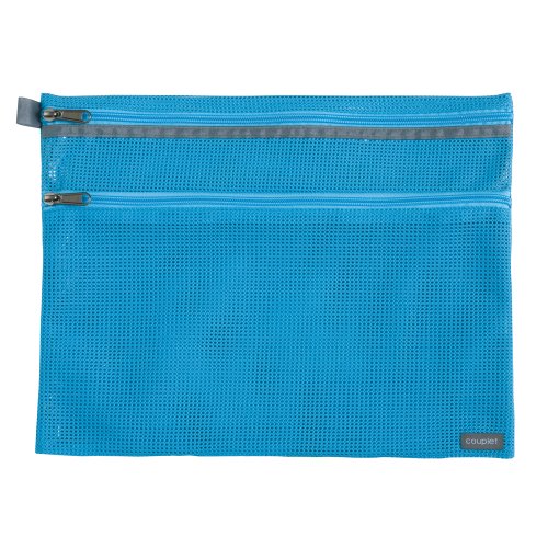 Sekisei mesh case A4 L blue CP-3376-11