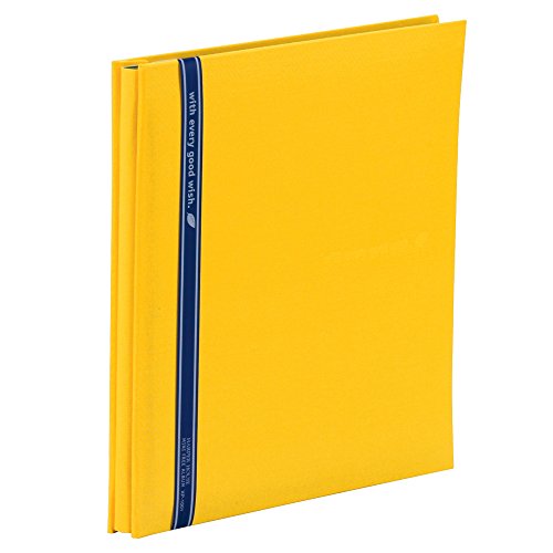 SEKISEI Album Gratis Harper House Mini Gratis Album Zwart Mount 20 Pagina's 11 ~ 20 Pagina's Doek Geel XP-1001-50