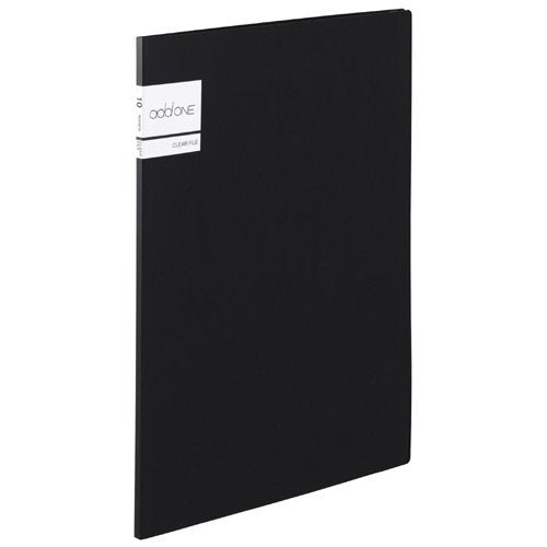 Archivador transparente Sekisei Ad One A4-S 10 bolsillos negro AD-2011-60