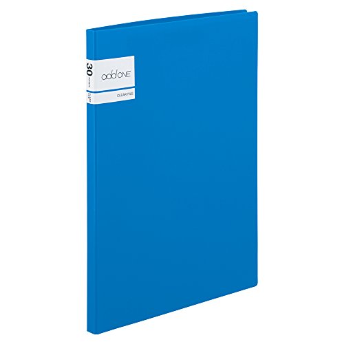 Archivador transparente Sekisei Ad-One A4-S 30 bolsillos azul AD-2031
