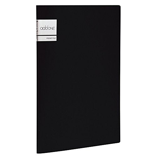 Sekisei Ad-One Pocket File A4 5 Pockets Black AD-2645-60
