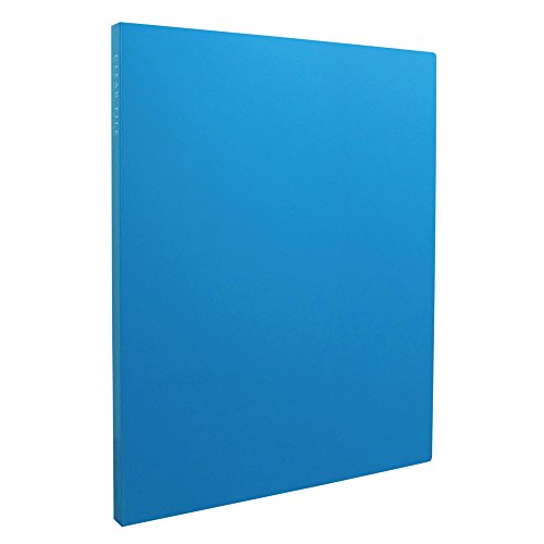 SEKISEI Álbum Pocket Clear File Alta transparencia A4-S 20 bolsillos A4 21~50 hojas Azul KP-2512