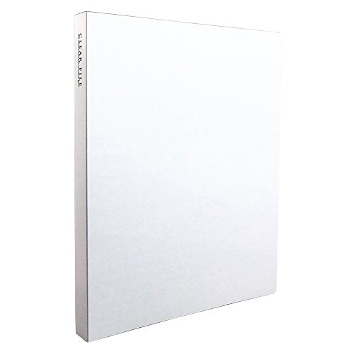 SEKISEI Álbum Pocket Clear File Alta transparencia A4-S 40 bolsillos A4 51~100 hojas Blanco KP-2514
