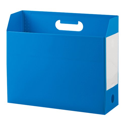 Sekisei AD-2651 Ad One Box File A4 Horizontal Blue Sekisei 4974214163614