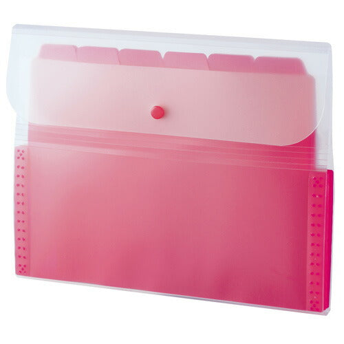 Portadocumenti Sekisei A4 13 tasche Rosa ACT-3912