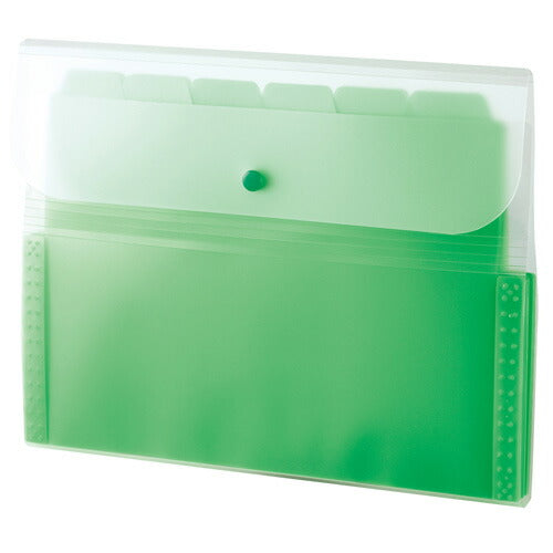 Portadocumenti Sekisei A4 13 Tasche Verde ACT-3912