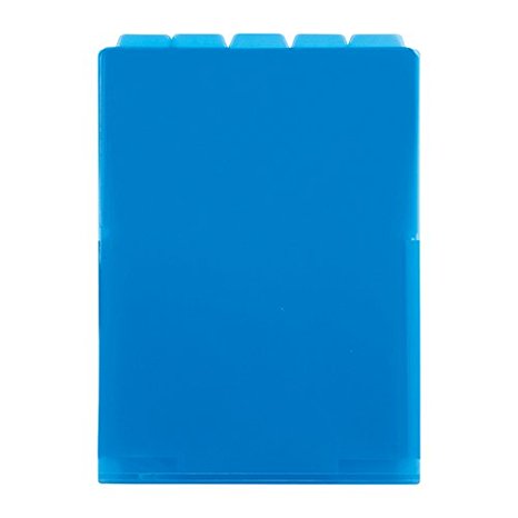 Sekisei Aftif 5 Index Folder A4 Vertical ACT?915 Cobalt Blue