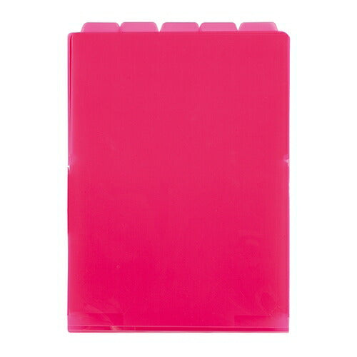 Sekisei Aftif 5 Cartella indice A4 verticale ACT?915 Rosa