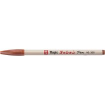 Teranishi Kagaku magic water-based pen Lashon pen No.300 (fine print) brown M300-T6