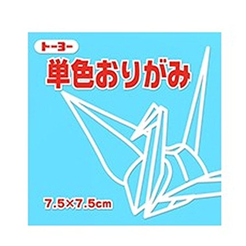 Toyo Origami monocolor 7,5 cm (Usumizu) 068134