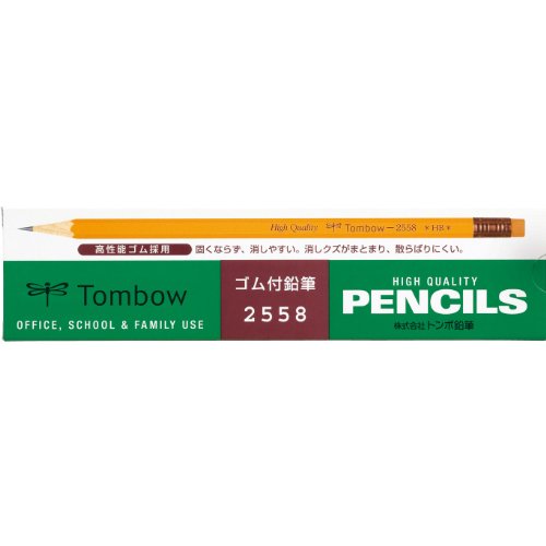 Tombow Blyant Gummiblyant H 2558-H 1 Dusin