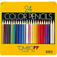 Crayon de couleur Tombow NQ 24 couleurs CB-NQ24C
