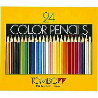 Crayon de couleur Tombow NA 24 couleurs CQ-NA24C, boîte en papier