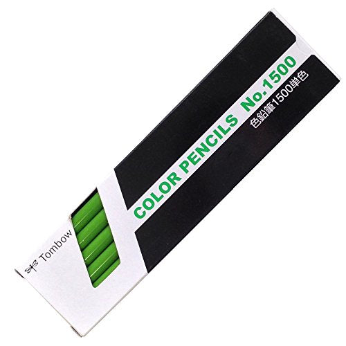 Tombow Buntstift 1500 Einzelfarbe 1500-06 Gelbgrün 1 Dutzend