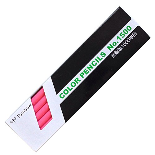Tombow Buntstifte 1500 Einzelfarbe 1500-22 Pink 1 Dutzend