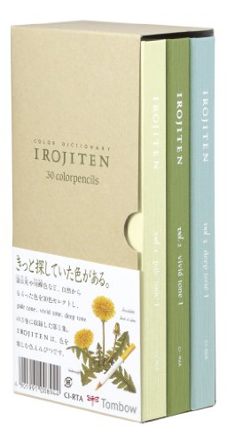 Tombow Matita colorata Dizionario dei colori 1a collezione 30 colori CI-RTA