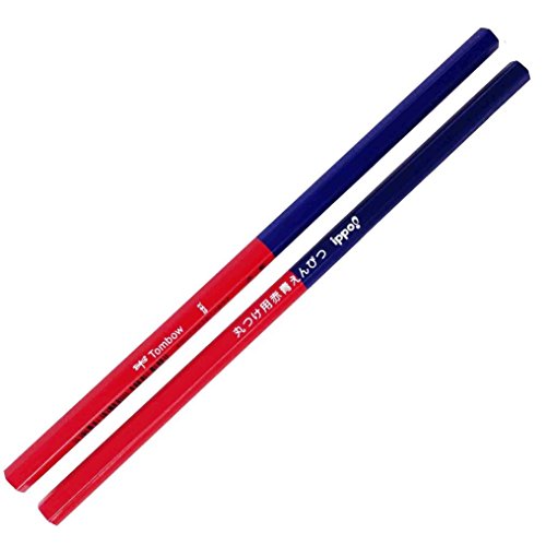 Tombow Pencil ippo! Roter und blauer Stift zum Markieren von Kreisen BCA-261 2 Stück