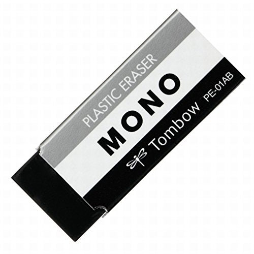 Tombow Pencil MONO Eraser Mono PE01 Black PE-01AB