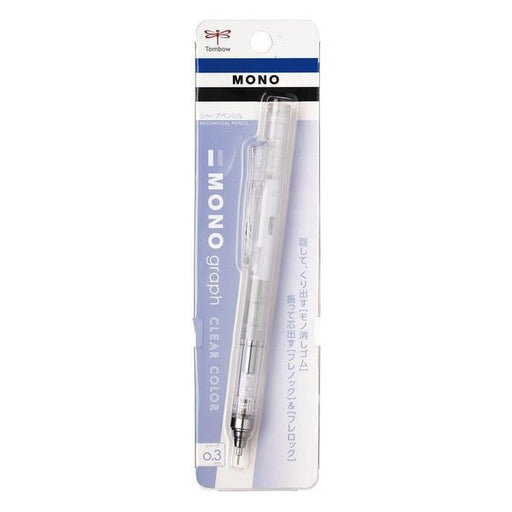 Tombow Pencil TOMBOW DPA-139A [Mechanical Pencil MONO graph Clear Color 0.3mm Pack Clear] 4902805113083