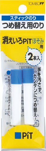 Tombow Potloodlijmstift Verdwijnende Pit Hosomi Navulling PR-PC2P 2 stuks