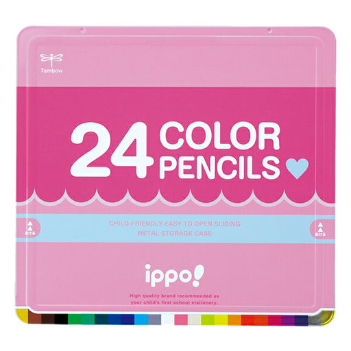 Tombow Colored Pencil Plain W 24 Colors CL-RPW0424C