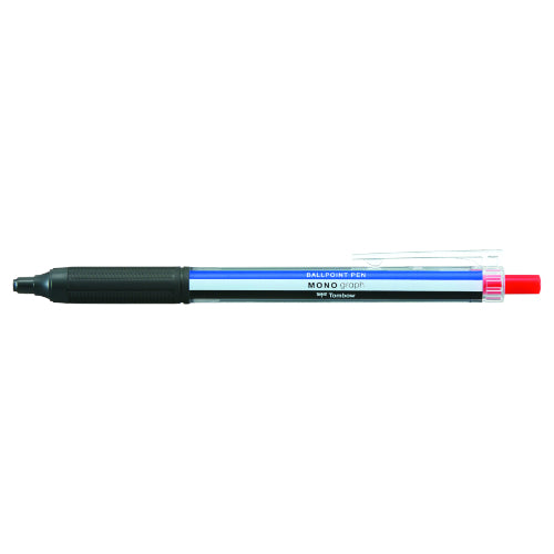 Tombow Pencil Monograph Light Stylo à bille à base d'huile 0,38 mm Rouge BC?MGLU01R25 Monocolor │ Stylo à bille Stylo à bille à base d'huile