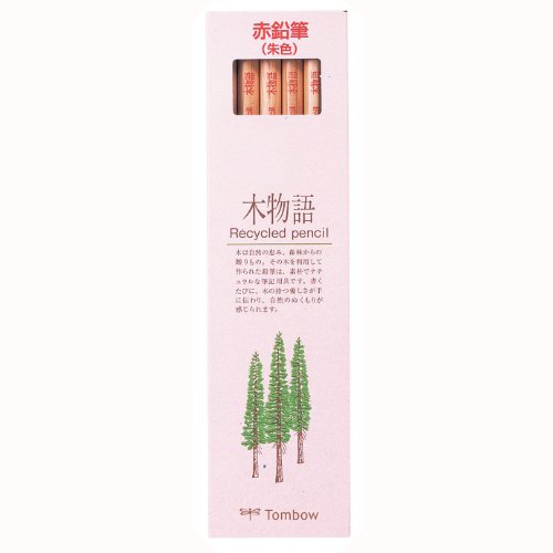 Tombow Red Pencil Tree Story CV-REAV Vermilion 1 Dutzend