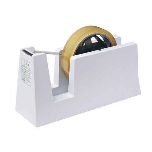 Nichiban Tape Cutter Stand Straight Cut for Business TC-CBE5 White