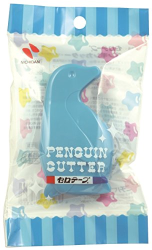 Nichiban Sellotape Penguin Cutter CT-15PAB Aqua Blue