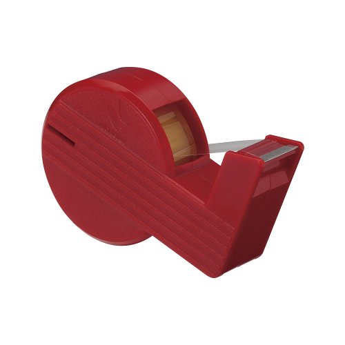 Nichiban Sellotape Straight Cut Mini 15mm CT-15SCB1 Red