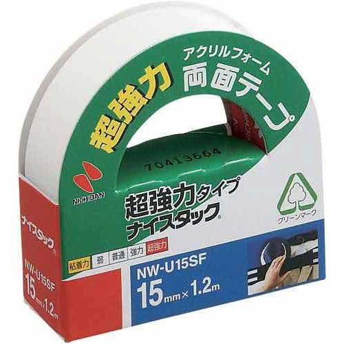 Nastro biadesivo Nichiban Nicetack tipo super resistente 15 mm NW-U15SF Nichiban 4987167030261