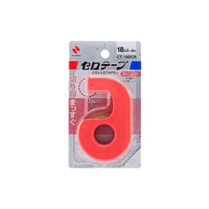 NICHIBAN Cero tapesnijder recht gesneden rood NICHIBAN 4987167090944