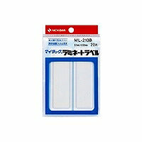 Nichiban MiTac gelamineerd etiket 20 stuks ML-213B Nichiban 4987167001292