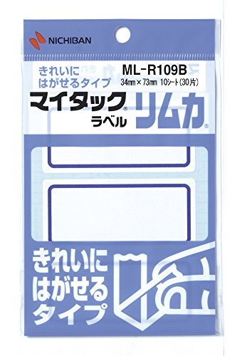 Nichiban MiTac Label Limca 10 vellen (30 stuks) ML-R109B Nichiban 4987167012618