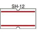 Label SH-12N untuk sho-han Red line Nichiban 4987167006518 (10 set)