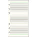 Da Vinci Bibel-Nachfüller, horizontales liniertes Notizbuch, 5 mm, Reimei Fujii 4902562245706