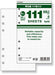 Raymay Fujii 111 Series Value Refill Bible Size 111 Graph Ruled Notebook Graph White dr4002w Raymay Fujii 4902562433431