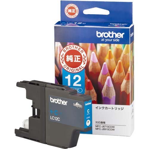 Brother blækpatron LC12C 1 farve Brother Industries 4977766695961
