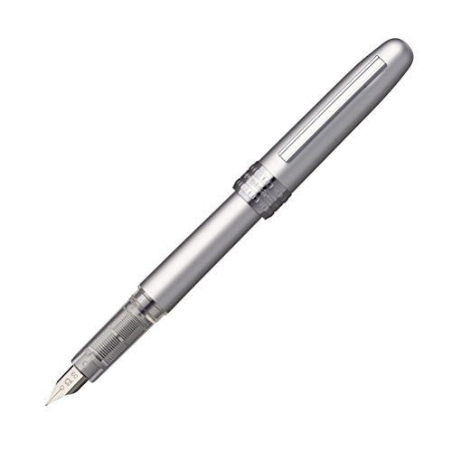 [Con caja de presentación (Hako-G5 4000051)] Pluma estilográfica Plaisir Ice White PGB-1000 Platinum Pen 4977114111105
