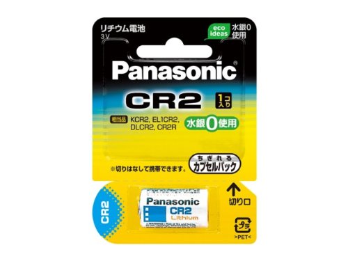 Panasonic Kamera-Lithiumbatterie CR 2W Panasonic 4984824335738