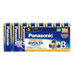 Panasonic Alkalibatterie LR6EJ/8SW Panasonic 4984824811386